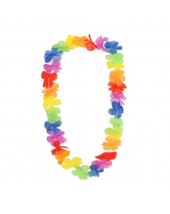 PACK DE 10 COLLARES HAWAIANO DE FLORES