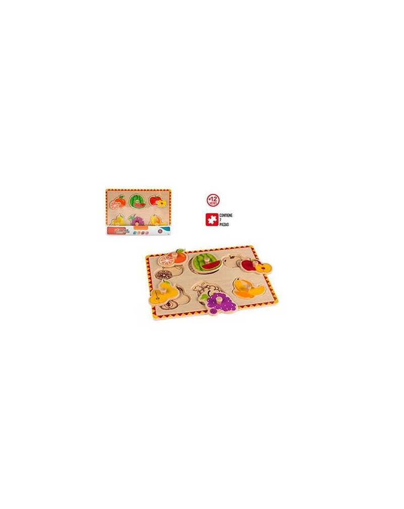 PUZZLE DE MADERA FRUTAS PUZZLE DE MADERA FRUTAS