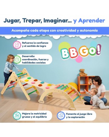 PIKLER ESCALADA MADERA MONTESSORI OFERTA PIKLER ESCALADA MADERA MONTESSORI OFERTA