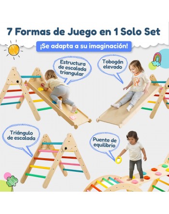 PIKLER ESCALADA MADERA MONTESSORI OFERTA PIKLER ESCALADA MADERA MONTESSORI OFERTA