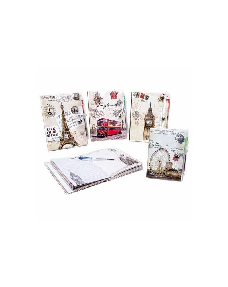 LIBRETA NOTAS PVC POSTALE LIBRETA NOTAS PVC POSTALE
