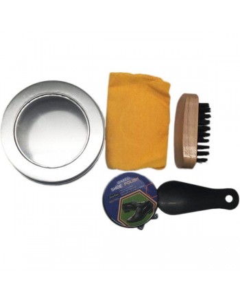 KIT LIMPIA CALZADO EN CAJA METaLICA KIT LIMPIA CALZADO EN CAJA METaLICA