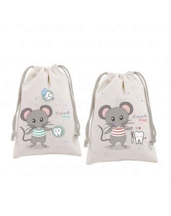 PACK DE 12 BOLSITAS GUARDADIENTES RATONCITO PEREZ