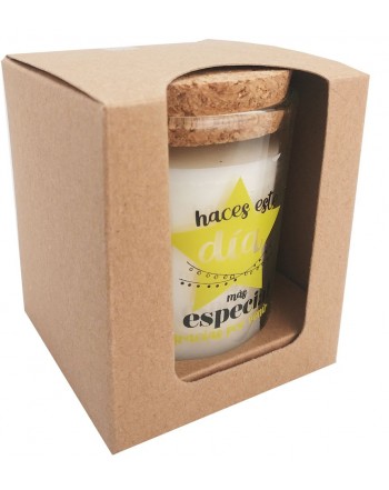 LOTE 60 VELAS GRACIAS POR VENIR CRISTAL