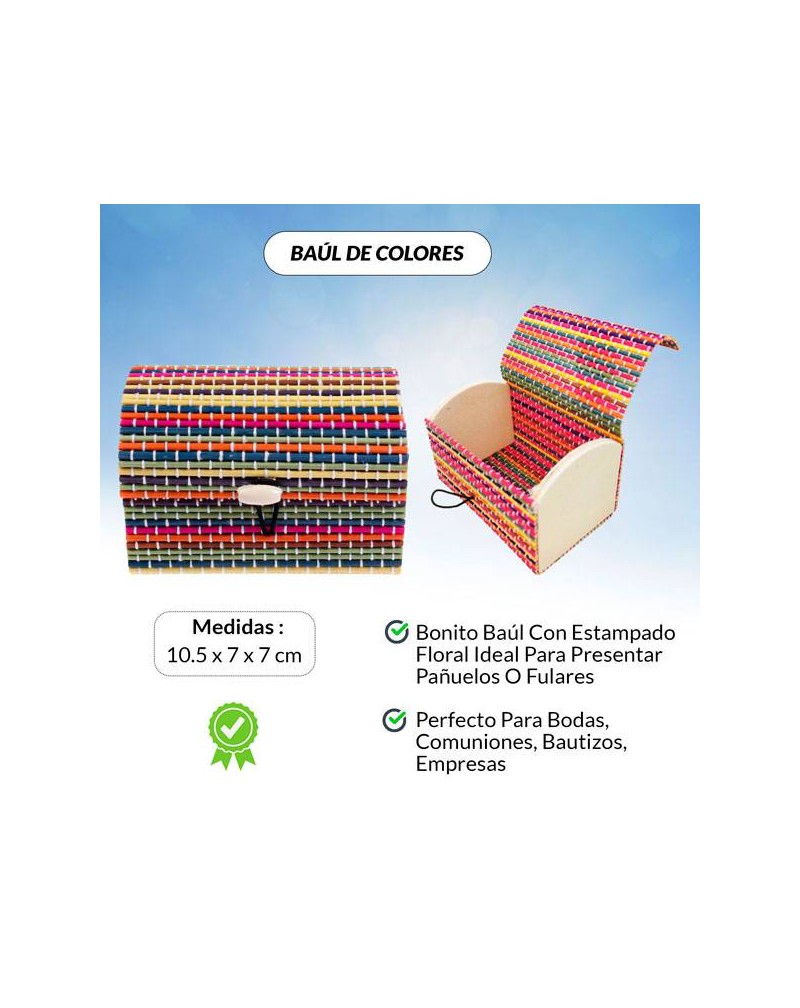 LOTE 50 BAuLES COLORES