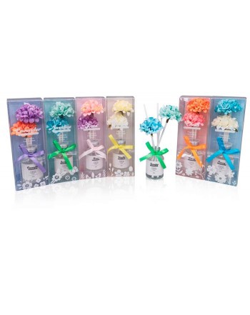 LOTE 12 AMBIENTADORES DIFUSOR PeTALOS