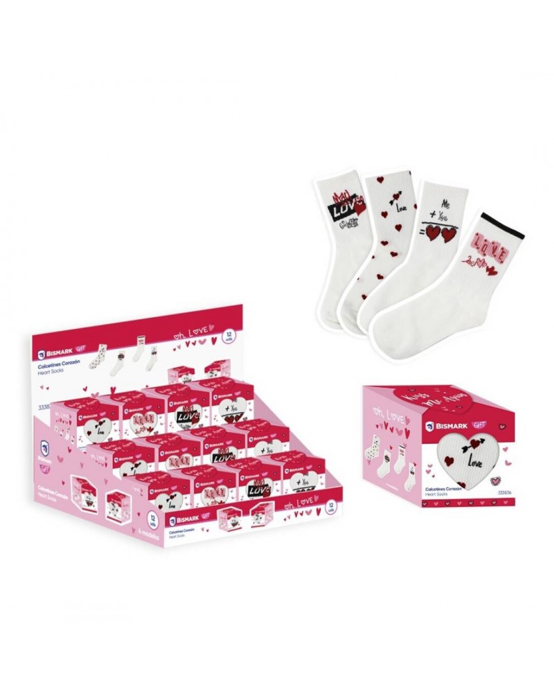CALCETINES LOVE PRESENTADO EN CAJITA