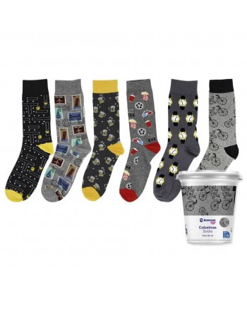 CALCETINES PAPa PRESENTADOS EN VASO