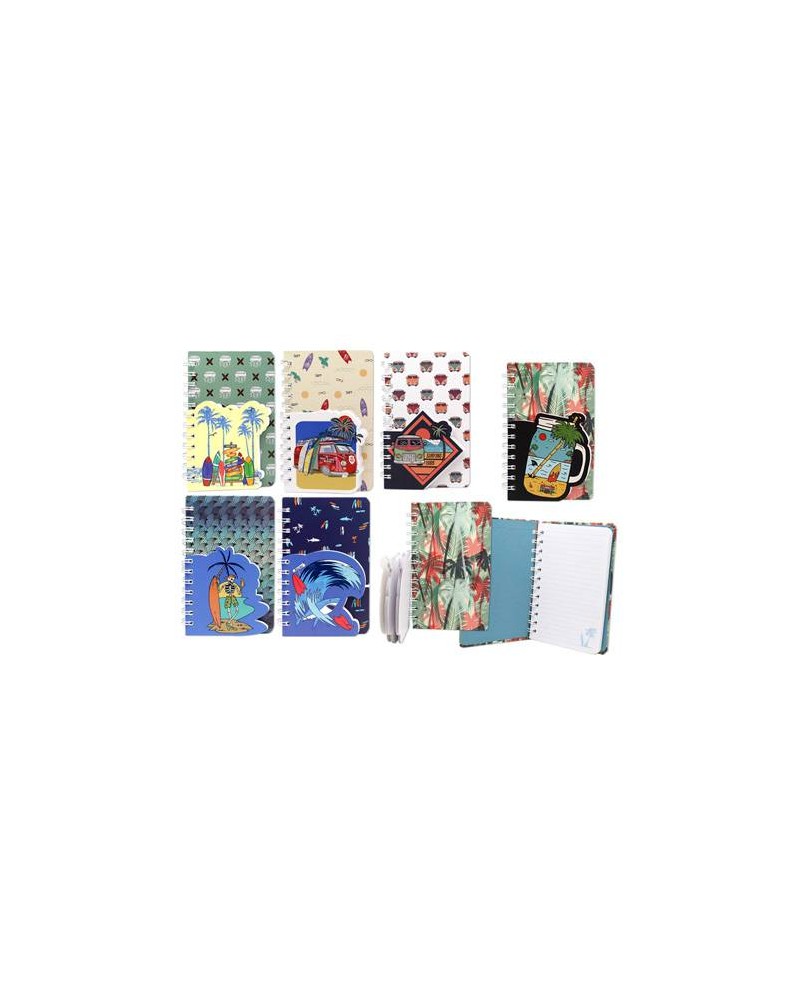 LOTE DE 48 LIBRETAS DOBLE SURFERA ANILLAS