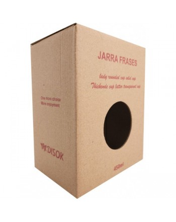 JARRA CRISTAL CON CANA MOMENTOS ESPECIALES