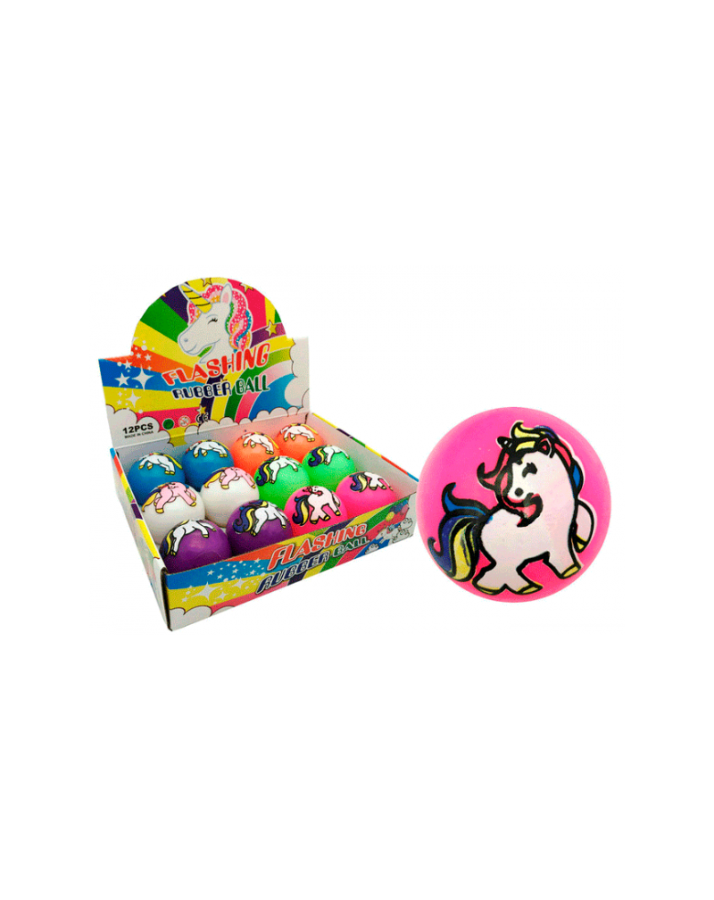 OFERTA LOTE DE 500 PELOTA UNICORNIO LUCES