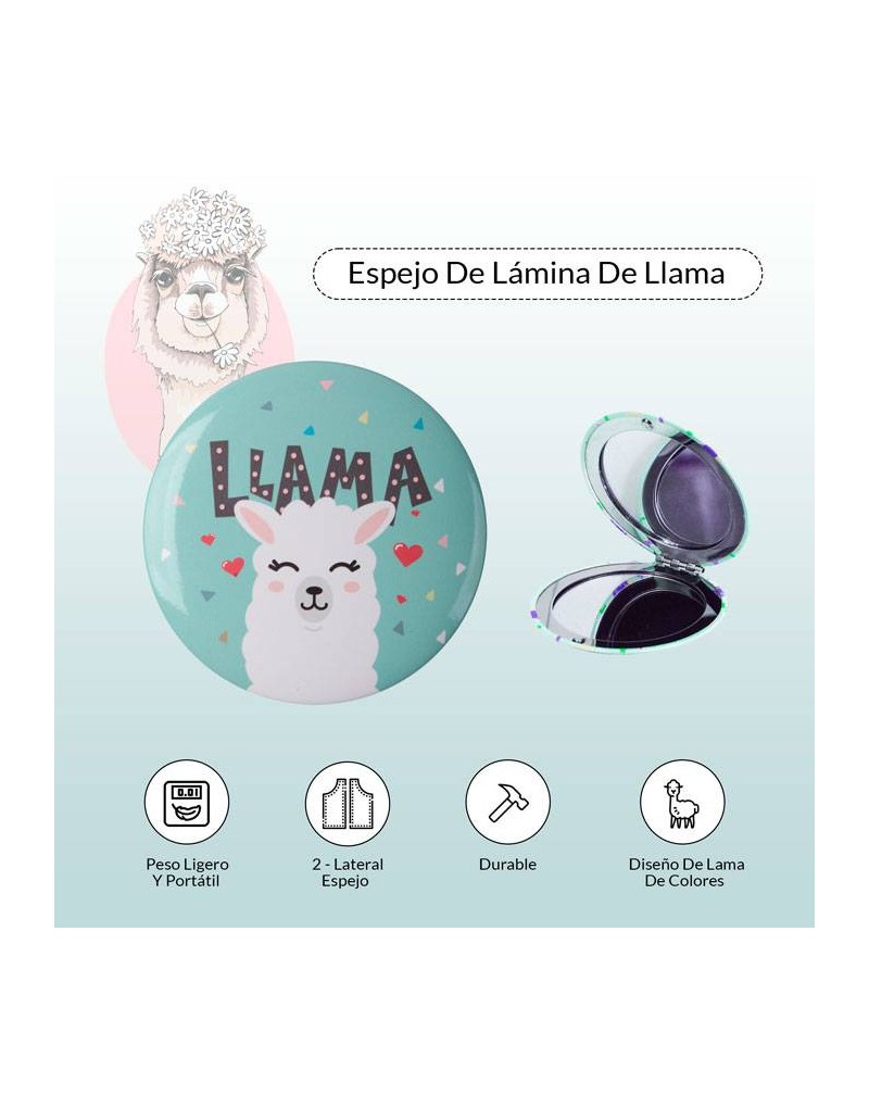 OFERTA LOTE DE 500 ESPEJOS CHAPA LLAMA