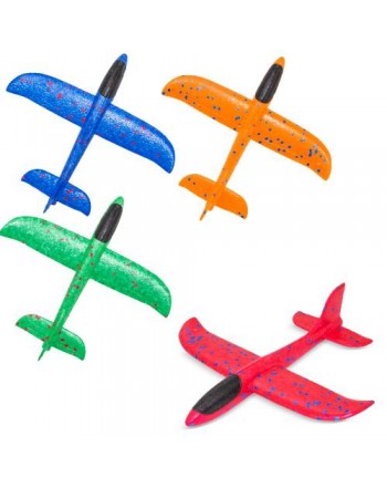 SET DE 4 AVIONES ESPUMA EVA PLANEADORES